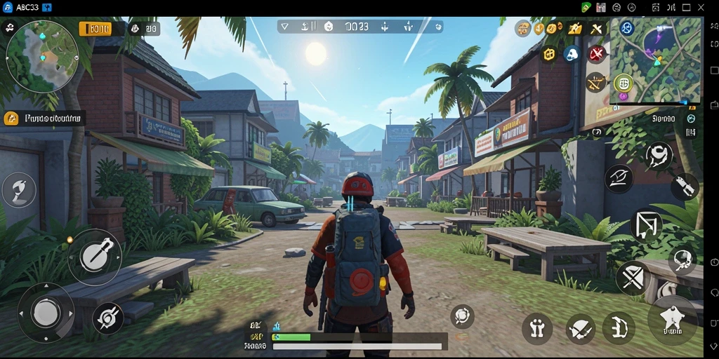 Tangkapan layar gameplay ABC33 yang menunjukkan aktivitas simulasi menarik.