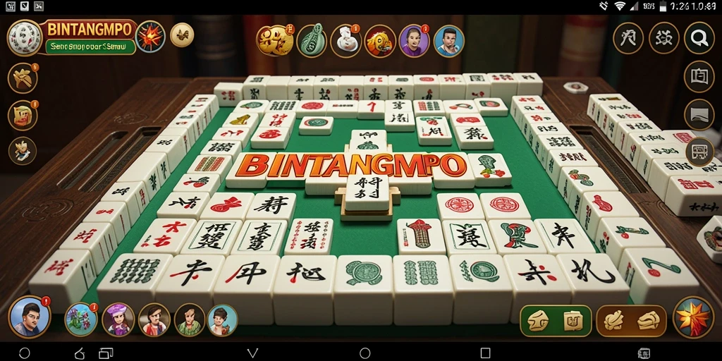 Tampilan gameplay BINTANGMPO yang menarik dan penuh warna.