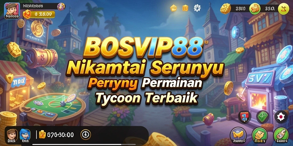 Gameplay menarik BOSVIP88 dengan berbagai pilihan strategi Tycoon.