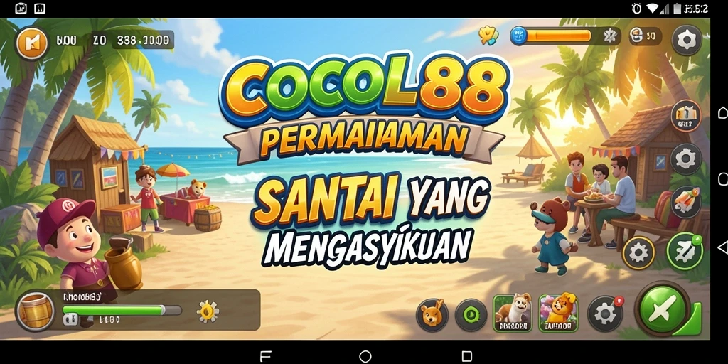 Tampilan gameplay COCOL88 yang mengasyikkan dan penuh warna.