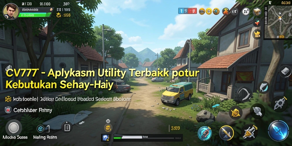 Tampilan antarmuka utama CV777 yang intuitif dan menarik.