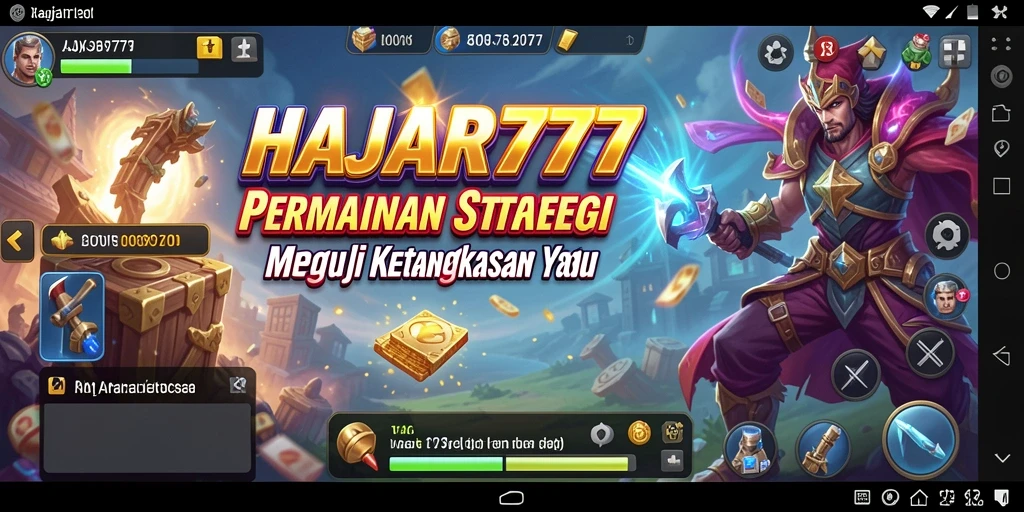 Screenshot gameplay HAJAR777 yang menunjukkan strategi pertempuran yang mendebarkan.