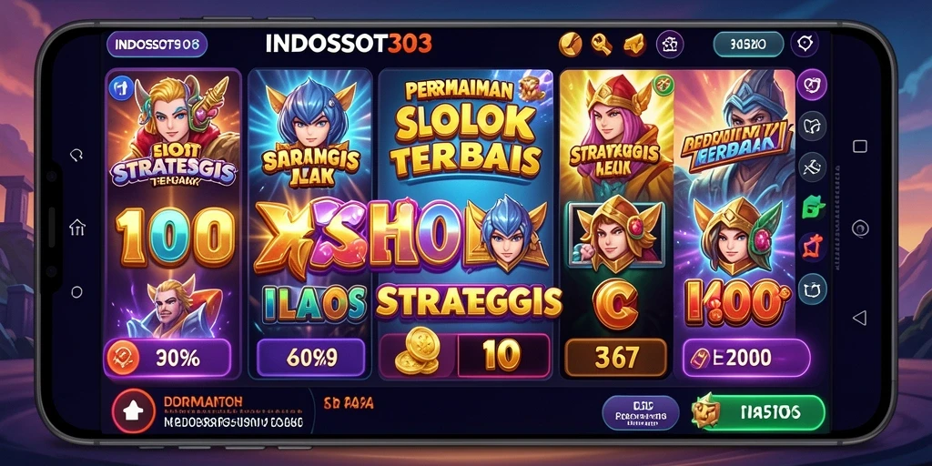 Gameplay menarik dengan grafis memukau di INDOSLOT303.