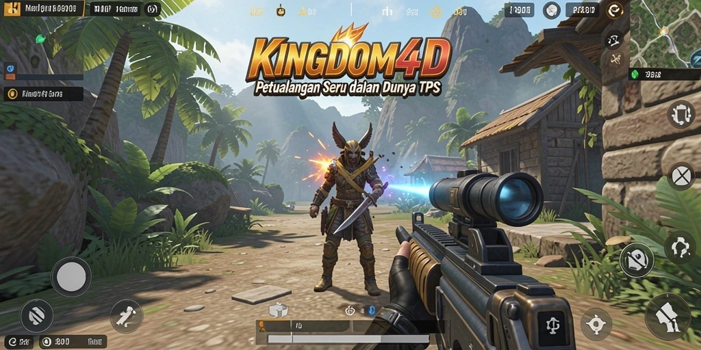 Tampilan gameplay seru KINGDOM4D yang menegangkan.
